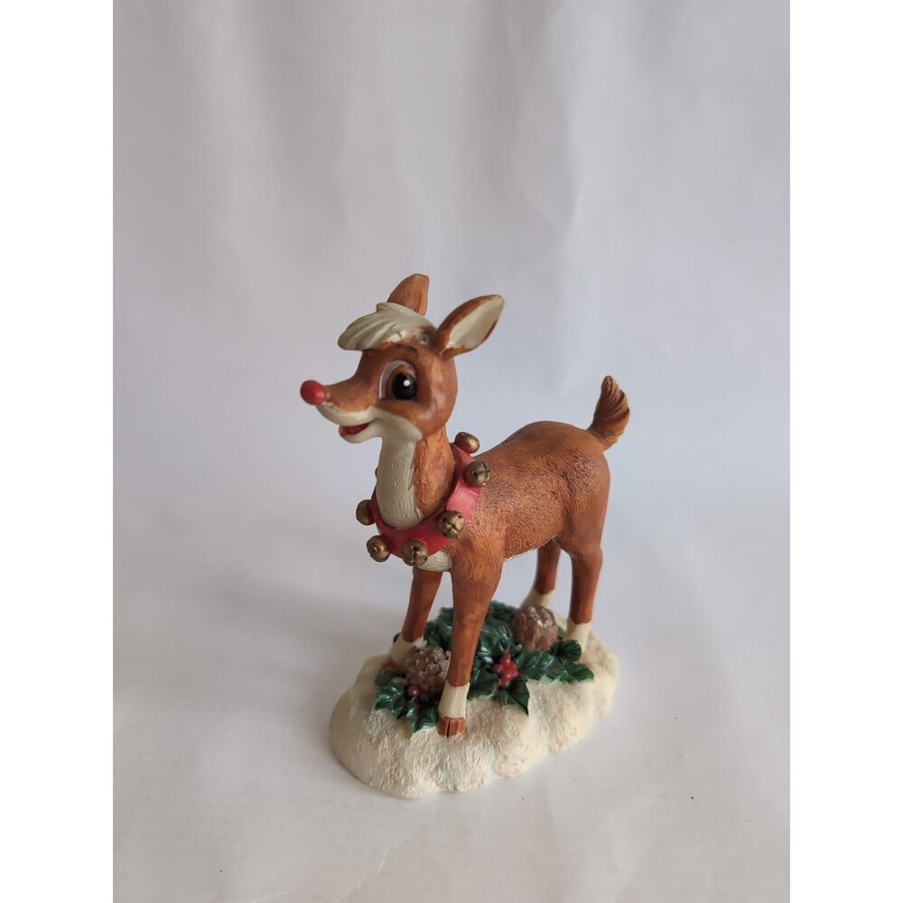 Vintage Rudolph the Red-Nosed Reindeer Figurine